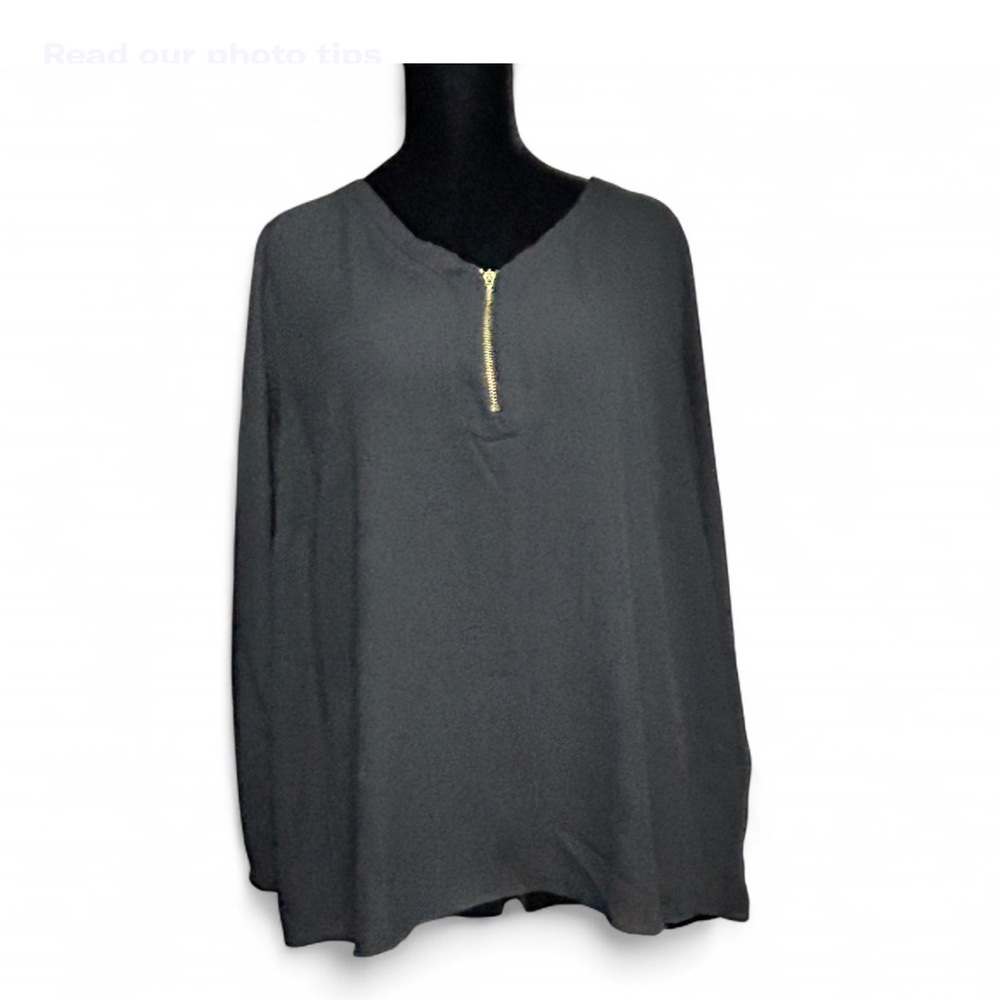 WORTHINGTON Long Sleeve Blouse